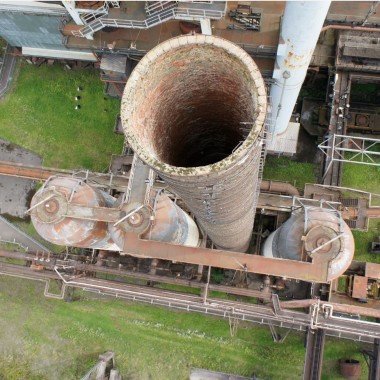 Cartographie drone civil - Friche industrielle - Orthophotographie