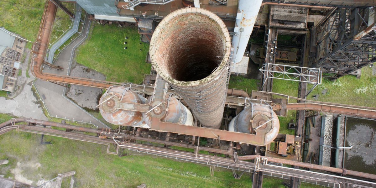 Cartographie drone civil - Friche industrielle - Orthophotographie